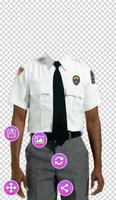 Full Police Uniform Photo Frames 스크린샷 1