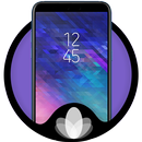 galaxy a6 2019 theme and launcher APK