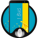 GalaxyJ6 2018 theme and launcher APK