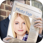 News Paper Photo Frames أيقونة