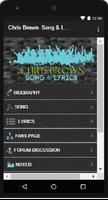 Chris Brown Best Song Lyrics screenshot 1