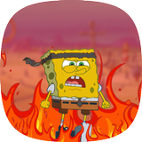 Zombie Bottom - Walking Sponge games (Sponge-Bob) icon