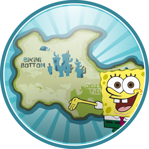 Game of Bikini-Bottom: (sponge bob) 3D MAP