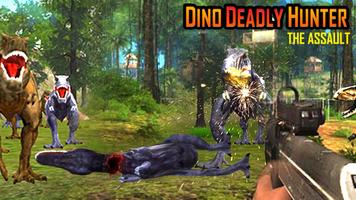 Dino Deadly Hunter Assault: Dinosaur Hunting Game capture d'écran 2