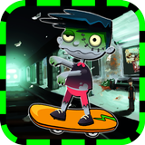 Subway Zombie Skater Run icône
