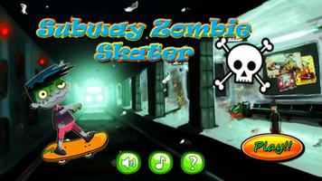 Subway Zombie Skater Run imagem de tela 1