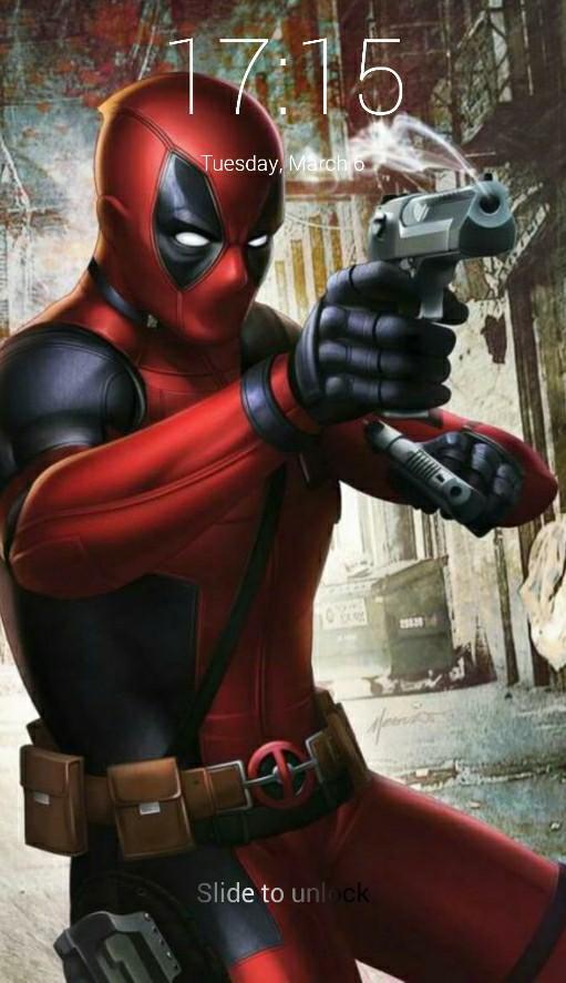 Android 用の Deadpool Lock Screen Apk をダウンロード