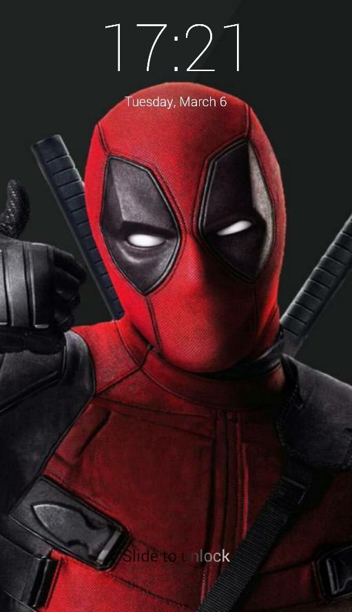 Deadpool Lock Screen For Android Apk Download