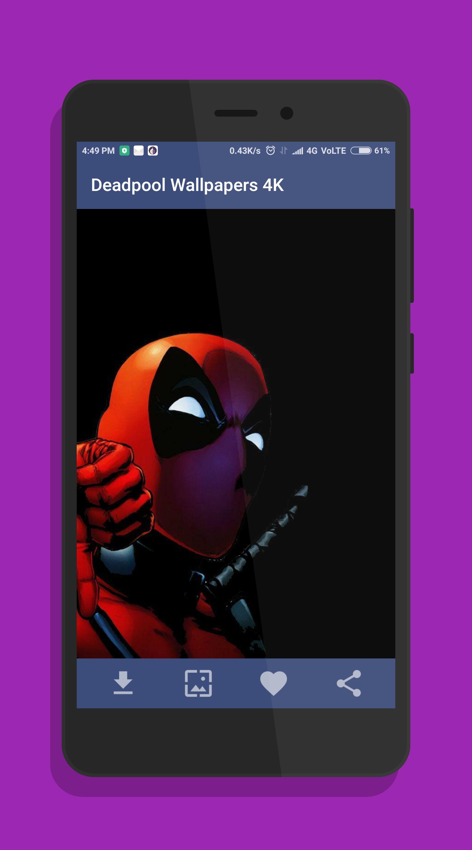 Deadpool Wallpapers App - HD 3d 4k APK per Android Download