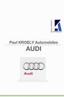 Audi Paul KROELY Automobiles Plakat