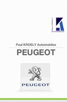 Peugeot PaulKROELY Automobiles poster