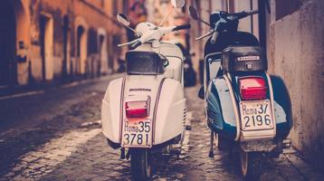 Wallpaper Vespa poster