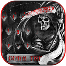 APK Skull grim reaper Keyboard Theme