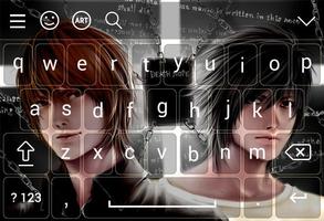 Poster Keyboard for Death Note