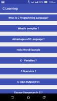 Learn C- Language स्क्रीनशॉट 2
