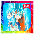 Goku Super Saiyan God Blue Wallpapers HD 4K icône