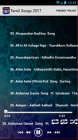 Tamil Songs 2017 / hindi music capture d'écran 3