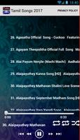 Tamil Songs 2017 / hindi music capture d'écran 2