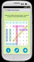 Hidden Word Search ポスター