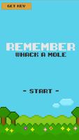 remember  whack-a-mole Affiche