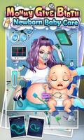 Maternité Doctor -Newborn Baby Affiche