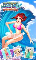 冲浪女孩 - 沙滩SPA & 免费女孩游戏 截图 2