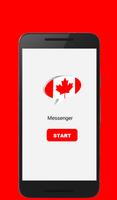 Canada Messenger and Chat پوسٹر