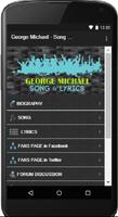 Poster George Michael - Music & Lyrics