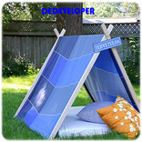 DIY Camp Tent for Adult Idea