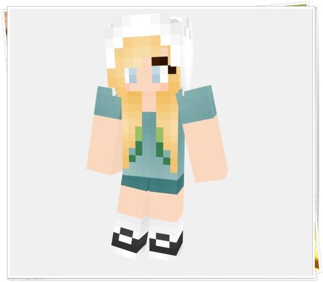 Cute Girl Skin Character Minecraft for Android APK Download