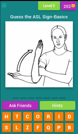 ASL Game Guess the ASL Sign (Basics Signs) for Android - APK Download