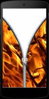 Fire Zip Lock Screen ảnh chụp màn hình 1