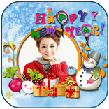 bahagia baru tahun bingkai