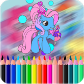 Equestrian Girls Coloring icon