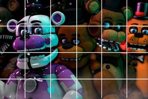 Tile Puzzle-Freddy's Night تصوير الشاشة 3