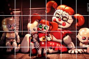 Tile Puzzle-Freddy's Night تصوير الشاشة 2