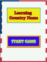 Learning Country Name Affiche