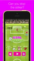 Girls Soccer Plakat