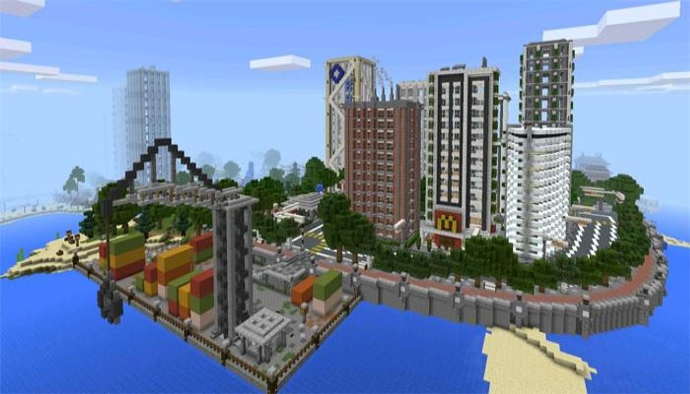 Deep Ocean City map for MCPE for Android - APK Download