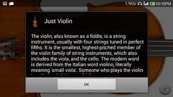 Just Violin capture d'écran 3