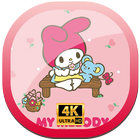 My Melody Wallpapers sanrio HD ไอคอน