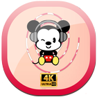Cute Mickey Mouse Wallpaper icon