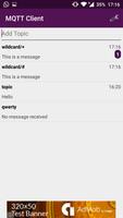 MQTT Client capture d'écran 1