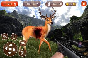 Poster 3d Deer Hunting Shooting