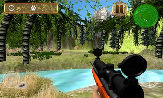 Deer Hunt Sniper Shooting 3D captura de pantalla 2