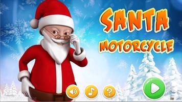 Santa Motorcycle Racing Game poster