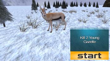 Realistic Deer Hunting 3D Ekran Görüntüsü 2