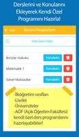 Ders Çalışma Programım Screenshot 1