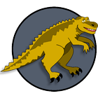 Dino T-Rex 3D icon