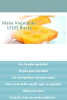 Poster Make Vegetable LEGO Bricks